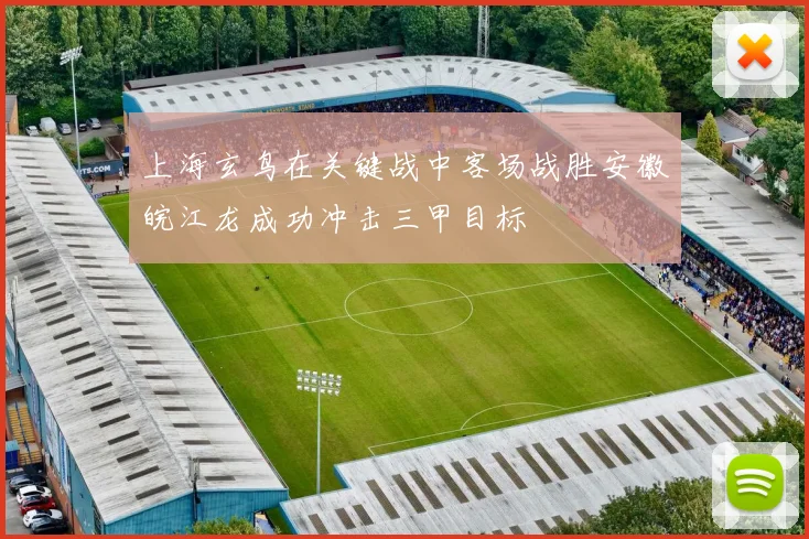 上海玄鸟在关键战中客场战胜安徽皖江龙成功冲击三甲目标